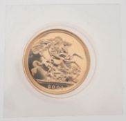 A 2001 sealed sovereign in case