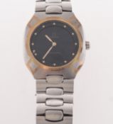 Omega Seamaster Polaris a gentleman's wristwatch, stamped with the serial number 53168743,