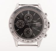 Longines Admiral, a gentleman's stainless steel wristwatch