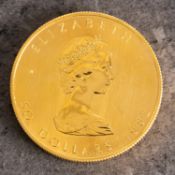 An Elizabeth II Canadian 50 dollar 