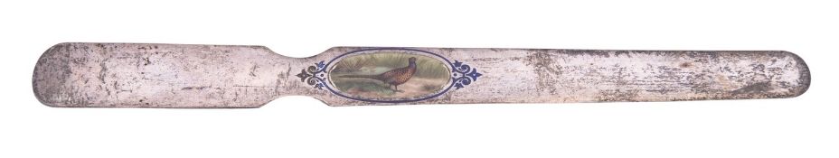 An Edwardian silver page turner,