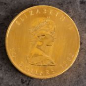 An Elizabeth II Canadian 50 dollar 