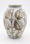 A Denby Glyn Colledge vase, of oviform a