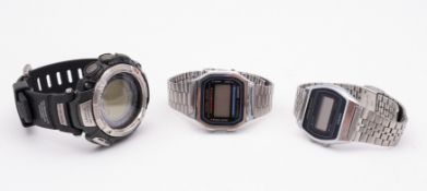 A Casio Pro-Trek PRW-1500 triple sensor