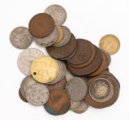 A mixed collection of World Coins. Inclu