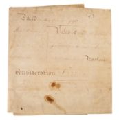 INDENTURE. DEVON. 1796 Property Indentur