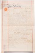 INDENTURES, DEVON. A group of seven inde