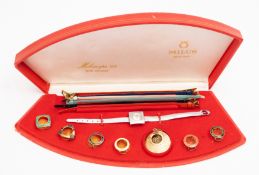 A Milus 'Miluscope 12-8' watch set in or