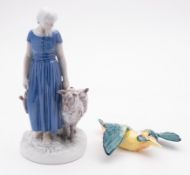 A Bing & Grondahl porcelain figure of a