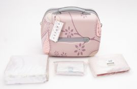 Radley pale pink cabin size vanity with