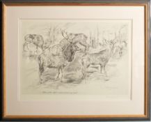 After R Chambers (XX) 'The Red Stag'