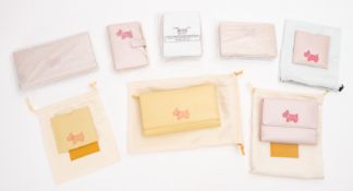 Radley. A group of six leather wallets i