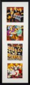 Beryl Cook (British, 1926-2008) - A group of nine Portal Gallery London exhibition schedules,