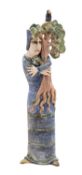 Amanda Popham [Contemporary] a stoneware sculpture Earth Mother,