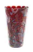 AVEM Murano [Arte Vetria Muranese] a Bizantino or 'tutti-frutti' glass vase