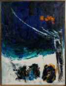 * Harry Ousey (British, 1915-1985) - 'Project One' - Oil on canvas - Signed and titled verso,
