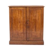 An oak Housekeepers cabinet, early 20th Century.