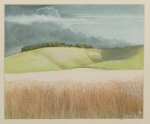 * James Lynch (British, b1956) - 'Cherhill White Horse'