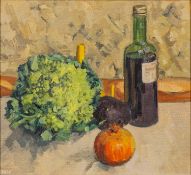 * Christopher Miers (British, b1941) - 'Still life with Pomegranate'