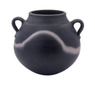 *John Leach [1939 -2021] a stoneware Black Mood vase