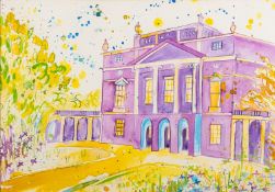 Sasha Barnes (British, b1970-) - Holyrood Palace,