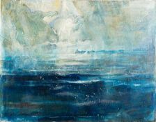 Attributed to John Bowles (20th Century) - Seascape, possibly Penzance,