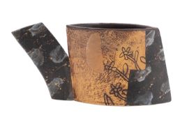 *John Maltby [1936 - 2020] a slab built stoneware vessel,