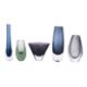 A mixed group of art glass comprising two shallow Murano bowls with gold inclusions, - Image 2 of 2