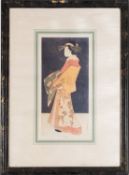 Four Japanese silks.
