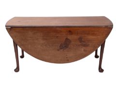A Georgian mahogany gateleg table, early
