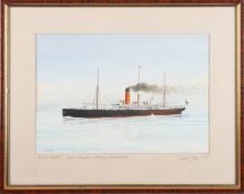 A group of four maritime watercolours. I