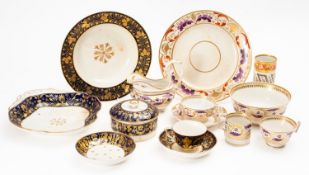 A mixed lot of early 19th century Derby