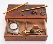 A 19th Century set of brass scales. Havi