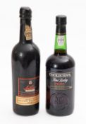 A bottle of Cockburns 10 years old Tawny