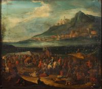 In the manner of Jan Baptist van der Meiren (Flemish, 1664-c1708) - 'The Battle of the Cevennes',