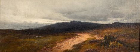 Frederick John Widgery (British, 1861-1942) - Moor scene,