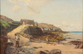 Early 20th Century British school - Sennen Cove, Land End,