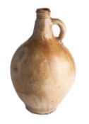 A large German salt-glazed stoneware Bellarmine jug,