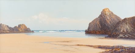 Frederick John Widgery (British, 1861-1942) - 'Nr Newquay, Cornwall',