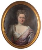 18th Century school, in the manner of Johannes Clostermann (1660-1711) - A portrait study of a lady,