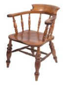 A Victorian elm and oak 