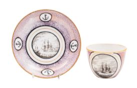 A Thomas Wolfe [formerly Factory Z) teacup and saucer,