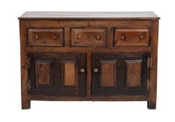 An oak dresser,