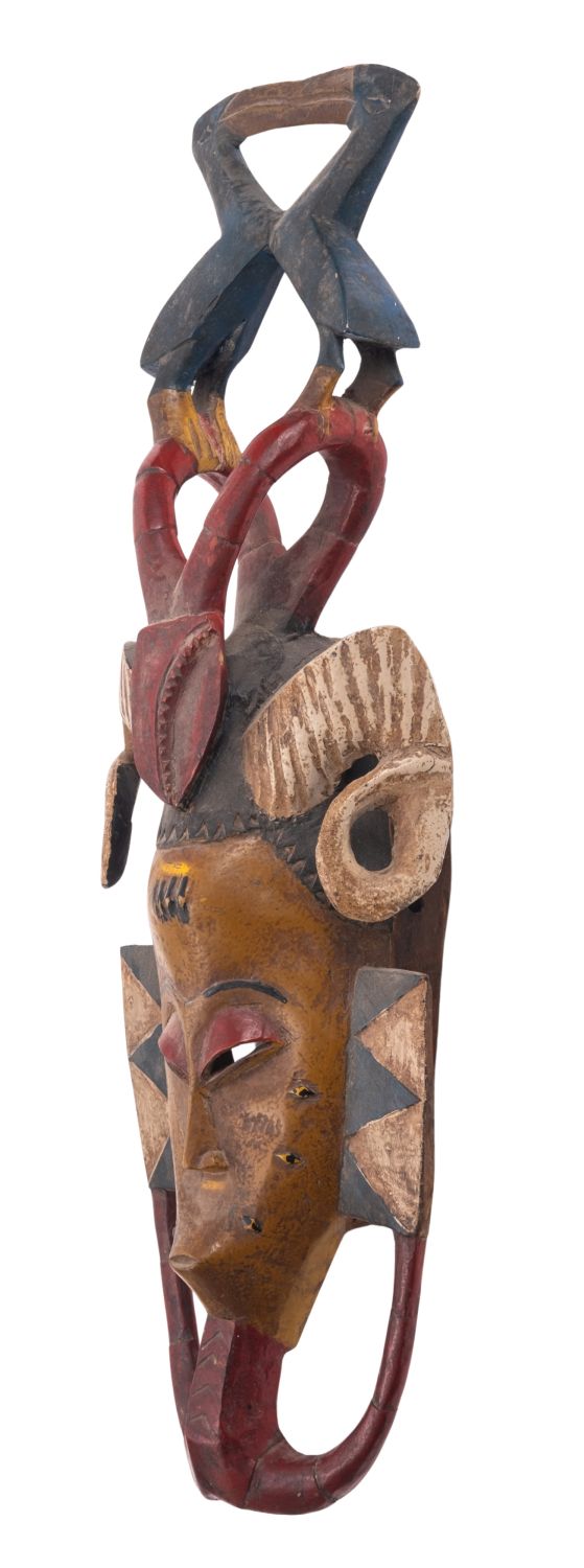 A possibly Guro or Baule peoples from the Ivory Coast, African ...