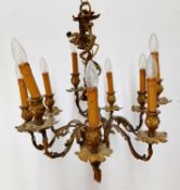 Messinglampe