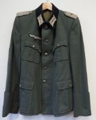 Wehrmacht: Feldbluse für einen Oberstleutnant der Infanterie.