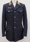 Luftwaffe: Waffenrock für einen Leutnant der fliegenden Truppe.