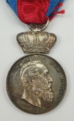 Lippe-Detmold: Silberne Verdienstmedaille.
