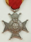 Lippe-Detmold: Fürstlich Lippischer Hausorden, Silbernes Verdienstkreuz.