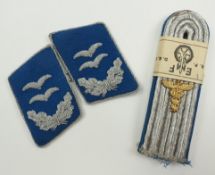 Luftwaffe: Satz Effekten für einen Leutnant im Truppensonderdienst.